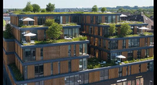 Terraced residential